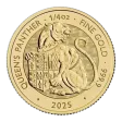 2025 1/4 oz Royal Tudor Beasts, Queen's Panther Gold Coin