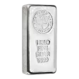 Perth Mint Cast Silver Bullion Bar (NEW DESIGN) - 1kg