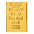 Argor Heraeus 1kg Gold Cast Bar (With Certificate)
