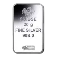Misc. Minted Silver Bar, 20 gram