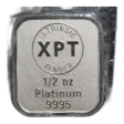 Intrinsic Tender XPT Minted Platinum Bar 1/2oz