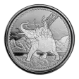 2022 Gibraltar War Elephant 1 oz Silver Bullion Coin