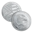 2 oz GSM Silver Eagle Round