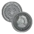 1 10 oz Aztec Calendar Silver Round