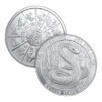 2 oz Year of the Snake 2025 Silver Round
