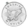1 oz Sunshine Silver Round