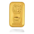 100g Perth Mint Cast Gold Bar