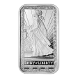 1 oz Silver Bar - PAMP Suisse Lady of Liberty .999