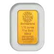 1/10 oz Argor-Heraeus Gold Bar (In Assay)