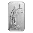 Lady Justice 1oz Kinesis Silver Bar