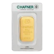 C.Hafner 100g Cast Gold Bar