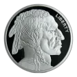 Golden State Mint Buffalo Indian Head Silver Bullion Round - 1/10oz