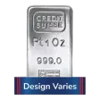 1-oz Platinum Bar .999 Secondary Market