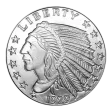 5oz Indian Head Silver Round