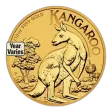 1/10 Oz Australia Kangaroo or Nugget Gold Coin - BU (Random Year)