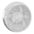 One Ounce 2022 Silver Hawksbill Turtle includes capsule