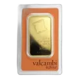 Valcambi Swiss 100 gram Gold Minted Bar
