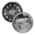 2 oz Year of the Ox Silver Round