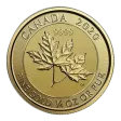 1/4 Oz Gold Twin Maple Leaf - BU (Random Year)