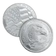 1 2 oz GSM Silver Eagle Round
