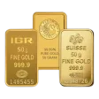 50 gram Gold Bar - Brand Varies (No Card)