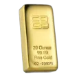 20 oz CPG Cast Gold Bullion 99.99% Pure