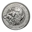 2 oz Silver Tudor Beasts BU (Random, Abrasions)