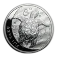2013 1 oz Silver New Zealand Mint $2 Fiji Taku (Abrasions)