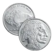 1 2 oz Buffalo Fractional Silver Round