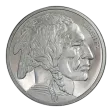 1 OZ SILVER ROUND BUFFALO GOLDEN STATE MINT