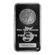 Highland Mint (HM) 5 Oz Walking Liberty Silver Bar