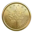 1/10 Oz Gold Canadian Maple Leaf - BU (Random Year, Sealed Packaging)