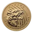 RCM Gold Coin (.99999), 1 oz - Growling Cougar - 2015