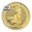 1/4 Oz Gold Great Britain Britannia - BU (Random Year)