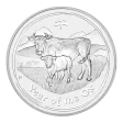 Lunar II Ox 1oz Silver Coin 2009 | margin scheme