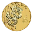 2025 Australia 1 oz Gold Lunar Snake BU (Series III)