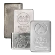 100 oz Silvertowne Bar (Varied Design)