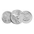 1oz Silver Coins (Random) 999.0