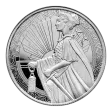Pamp Silver Lady of Liberty Round 1 oz .999 Fine
