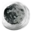 2 OZT Perth Mint Dragon 2012 Silver Coin 9995