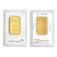 1 Oz Gold Bar - Credit Suisse (In Assay Card)