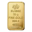 50g PAMP Lady Fortuna Gold Minted Bar