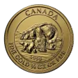 2015 1/4 oz Canadian Polar Bear & Cub Gold Coin