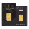 10g Minted Gold Bar Perth Mint