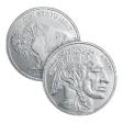 1 10 oz Buffalo Fractional Silver Round