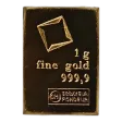 Valcambi Suisse 1 Gram Gold Bar (From Combi-Bar)