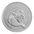 Pre-Owned UK The Lion and The Eagle 1oz Silver Coin - Mixed Dates - VAT Free