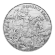 Pre-Owned Pinehurst Legendary Warriors: Genghis Khan 1oz Silver Round