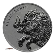 2025 Gullinbursti Germania Beasts 1oz Silver Bullion Round