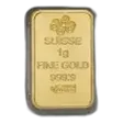 Pre-Owned Switzerland 1g Fortuna Gold Bullion Bar - Small Card